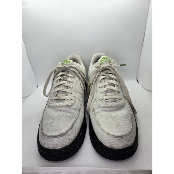 Nike Air Force 1 Low \'07 LV8 Shoes Men\'s 11 Sea Glass Canvas Athletic Sneakers main image 4